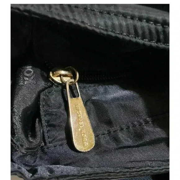 Michael kors black nylon hobo handbag - Picture 4 of 9